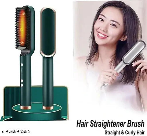 Professional Electric Hair Straightener Comb Brush
