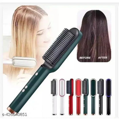 Professional Electric Hair Straightener Comb Brush