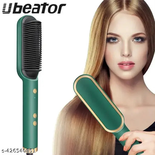 Professional Electric Hair Straightener Comb Brush